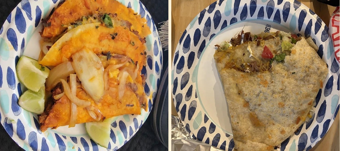 Street Tacos La Cruz Menu